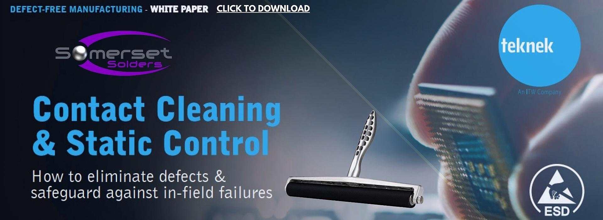 ESD Static Control and Contact Cleaning