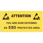 ESD Sign Entering an ESD Protected Area