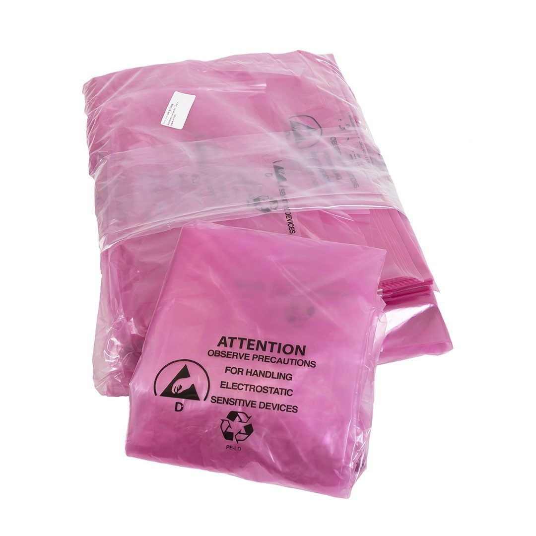Sky-ESD Safe (AntiStatic) Pink Air Bubble Pouch (80 GSM) for Packing  Fragile Item Electronic Item Packing Bag Etc Mother Board Hard Disk Pcb  Packing Bag Size 300X400 MM Pack 50 Pcs :