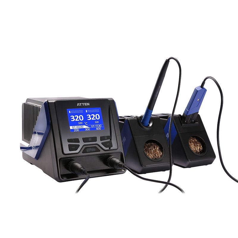 Dual soldering new arrivals station