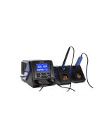 Image of the ATTEN comprehensive dual soldering station. The GT-6200 model shows a soldering iron and SMT heated tweezers.