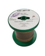 An LMP solder wire in a 2mm gauge and a 1 kg large reel. 
