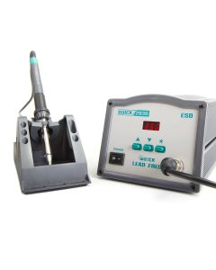 The great Quick 203G soldering station, iron and holder