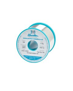 Just the solder wire to tackle soldering to stainless steel, mild steel, brass, tin, copper, and zinc. Acid cored solder wire