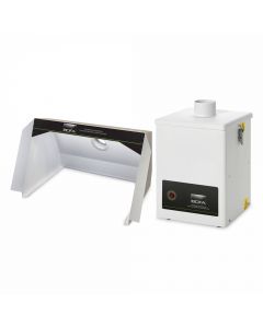 The FumeCab250 comes with a single port V250 unit and the FumeCab250 hood.