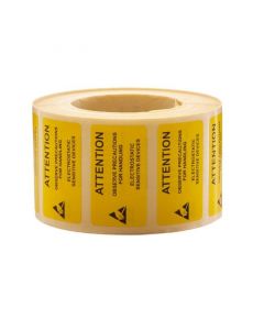 ESD Labels 37 x 75mm