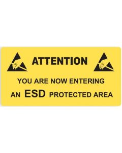 ESD Sign Entering an ESD Protected Area