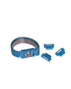 Stainless Steel ESD Blue Wrist strap