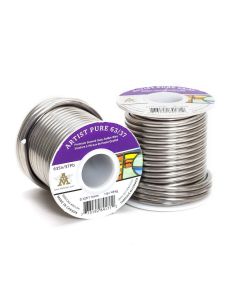 The AIM Artist Pure 63% Tin 37% eutectic solder wire for stained glass work