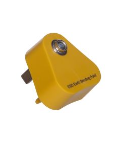 Earth Bonding Plug with 10mm stud and No Resistor