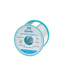 Warton solder wire in a 99C lead-free alloy with the Autosol flux core