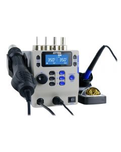 A great double-channel soldering and rework station from ATTEN.