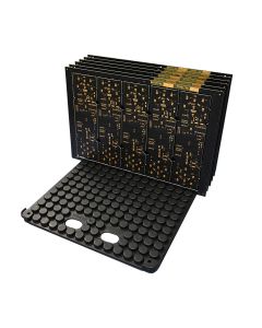 The ESD PCB rack can hold various different sized circuit boards