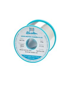 For a thicker gauge lead-free solder wire, the Nexus Gold fluxed solder gives great joint results for larger components, connectors etc 
