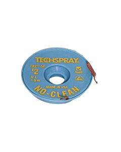 1802-100F Techspray, Tresse à dessouder, 100 pi x 1,4 mm