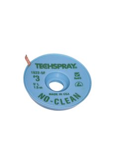 The Techspray 1822-5F 1.90mm no clean braid on a 1.5 metre bobbin