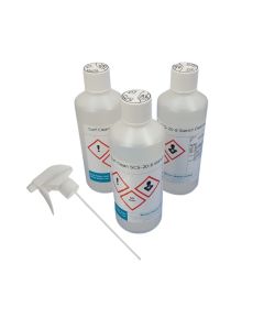 Surf Clean 20-8 from Warton Metals, comes in 500ml bottles with sprayer attachment